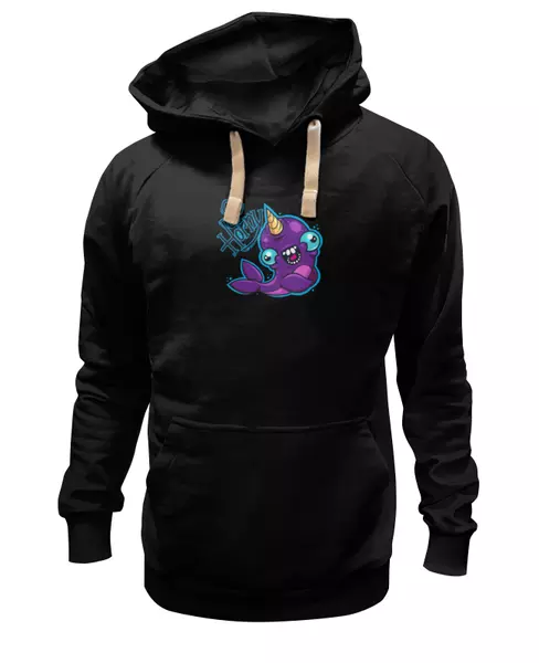 Заказать женскую толстовку в Москве. Женская толстовка Единорог (unicorn) от originals - готовые дизайны и нанесение принтов.
