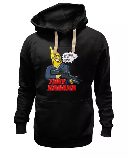 Заказать женскую толстовку в Москве. Женская толстовка Tony Banana от kotashi - готовые дизайны и нанесение принтов.