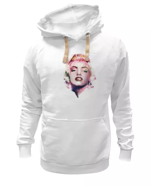 Заказать женскую толстовку в Москве. Женская толстовка Marilyn Monroe от kamila - готовые дизайны и нанесение принтов.
