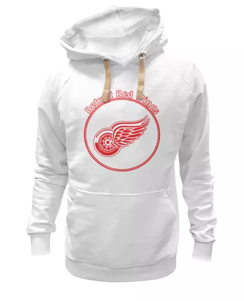 Заказать женскую толстовку в Москве. Женская толстовка Detroit Red Wings от kspsshop - готовые дизайны и нанесение принтов.