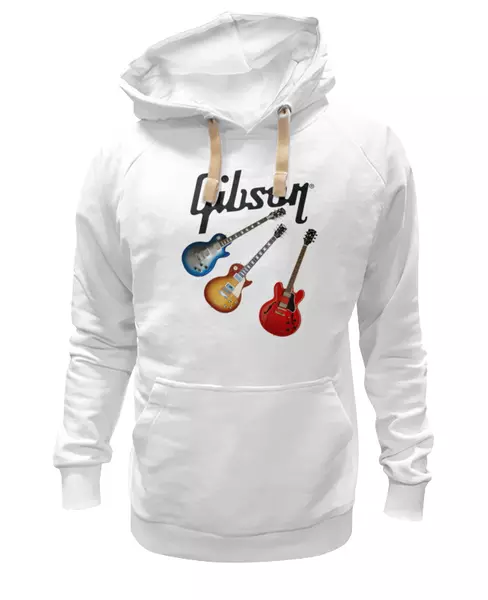 Заказать женскую толстовку в Москве. Женская толстовка Gibson от siedmit - готовые дизайны и нанесение принтов.
