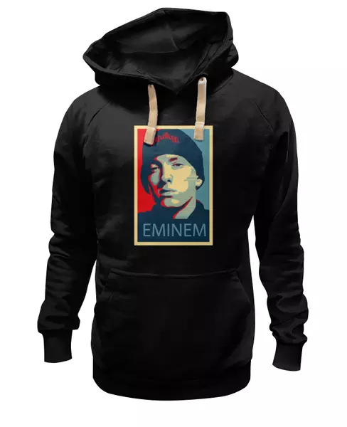 Заказать женскую толстовку в Москве. Женская толстовка Эминем (Eminem) от coolmag - готовые дизайны и нанесение принтов.