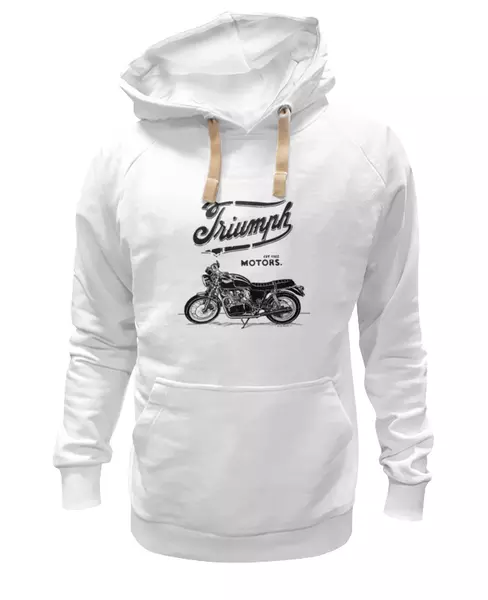Заказать женскую толстовку в Москве. Женская толстовка Triumph Motorcycles от madwheelz - готовые дизайны и нанесение принтов.