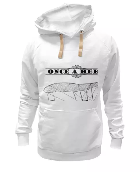 Заказать женскую толстовку в Москве. Женская толстовка Once A Hero от OEX design - готовые дизайны и нанесение принтов.