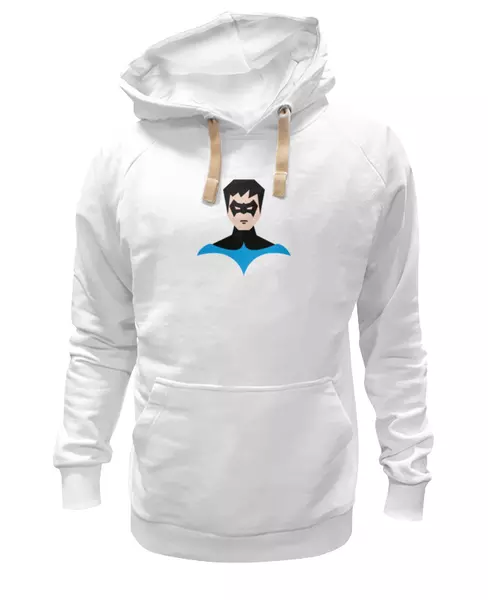 Заказать женскую толстовку в Москве. Женская толстовка Найтвинг (Nightwing) от fanart - готовые дизайны и нанесение принтов.