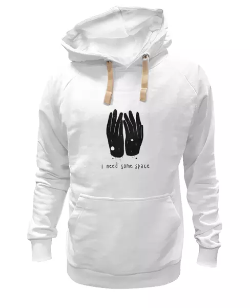 Заказать женскую толстовку в Москве. Женская толстовка Double hands от YellowCloverShop - готовые дизайны и нанесение принтов.