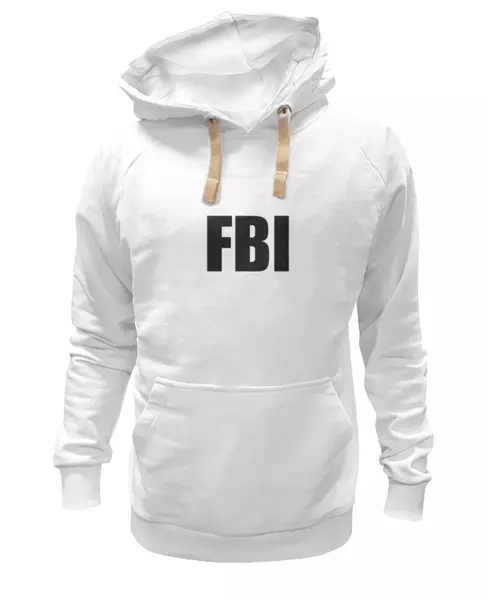 Заказать женскую толстовку в Москве. Женская толстовка FBI AGENT от gent777 - готовые дизайны и нанесение принтов.