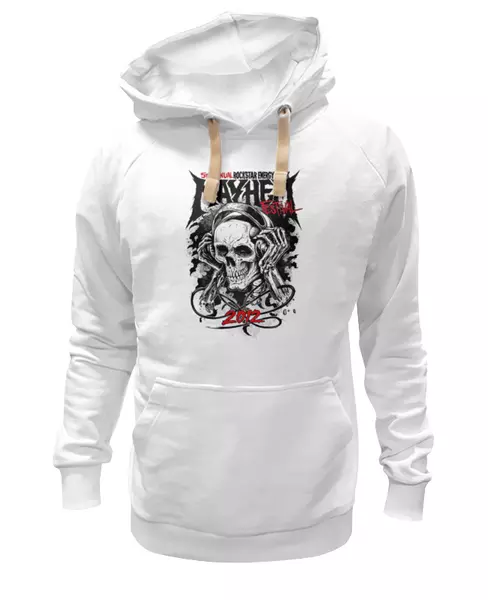 Заказать женскую толстовку в Москве. Женская толстовка Skull Art от Leichenwagen - готовые дизайны и нанесение принтов.