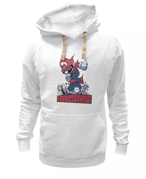 Заказать женскую толстовку в Москве. Женская толстовка Марио от originals - готовые дизайны и нанесение принтов.