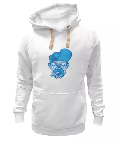 Заказать женскую толстовку в Москве. Женская толстовка Клоун от YellowCloverShop - готовые дизайны и нанесение принтов.