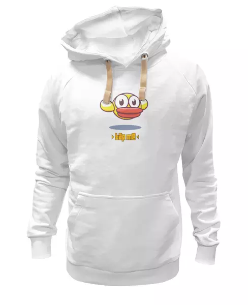 Заказать женскую толстовку в Москве. Женская толстовка Flappy Bird от trugift - готовые дизайны и нанесение принтов.