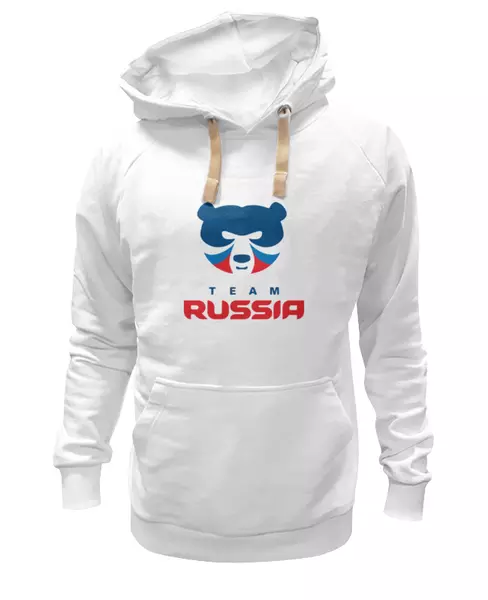 Заказать женскую толстовку в Москве. Женская толстовка Russia team от Easy-store - готовые дизайны и нанесение принтов.