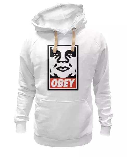 Заказать женскую толстовку в Москве. Женская толстовка obey. от ansheg - готовые дизайны и нанесение принтов.