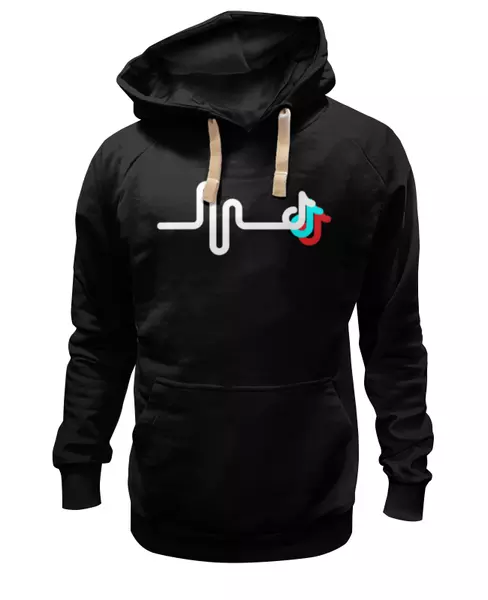 Заказать женскую толстовку в Москве. Женская толстовка TikTok  от DESIGNER   - готовые дизайны и нанесение принтов.