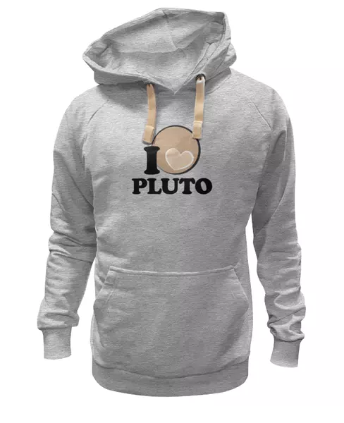 Заказать женскую толстовку в Москве. Женская толстовка Плутон (Pluto) от trugift - готовые дизайны и нанесение принтов.