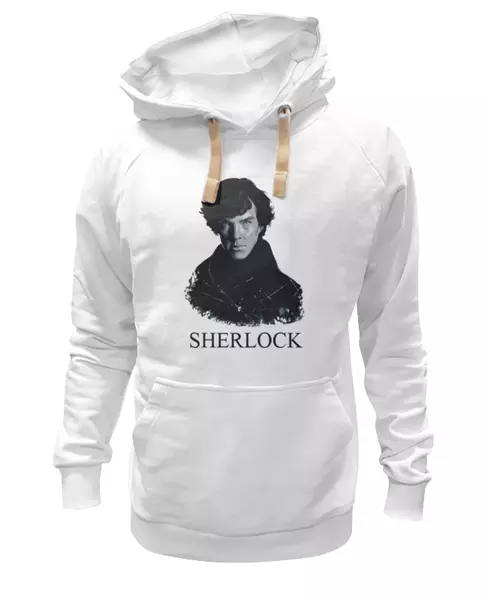 Заказать женскую толстовку в Москве. Женская толстовка Шерлок Холмс (SHERLOCK) от Chance777 - готовые дизайны и нанесение принтов.