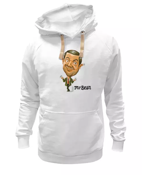 Заказать женскую толстовку в Москве. Женская толстовка Mr.Bean от Leichenwagen - готовые дизайны и нанесение принтов.
