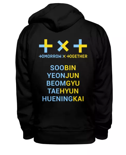 Заказать женскую толстовку в Москве. Женская толстовка TXT / Tomorrow X Together  от geekbox - готовые дизайны и нанесение принтов.