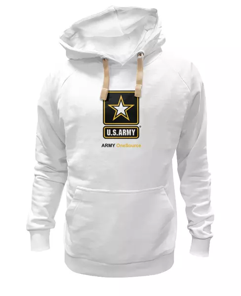 Заказать женскую толстовку в Москве. Женская толстовка U.S. ARMY от KinoArt - готовые дизайны и нанесение принтов.