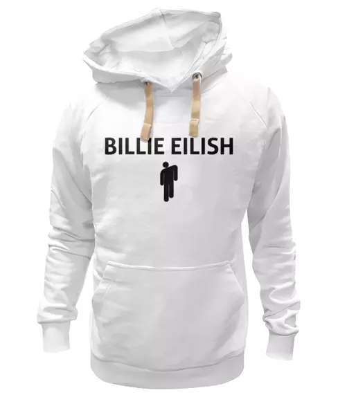 Заказать женскую толстовку в Москве. Женская толстовка Billie Eilish от DESIGNER   - готовые дизайны и нанесение принтов.