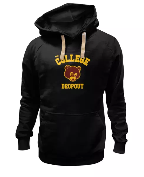 Заказать женскую толстовку в Москве. Женская толстовка The College Dropout от originals - готовые дизайны и нанесение принтов.