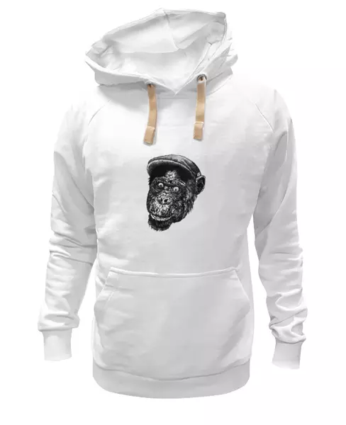Заказать женскую толстовку в Москве. Женская толстовка Примат от YellowCloverShop - готовые дизайны и нанесение принтов.
