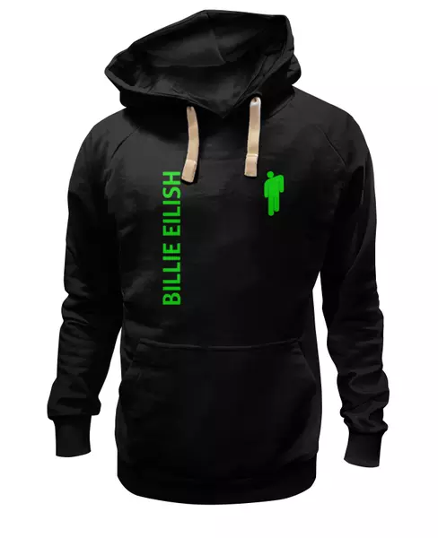 Заказать женскую толстовку в Москве. Женская толстовка Billie Eilish от DESIGNER   - готовые дизайны и нанесение принтов.