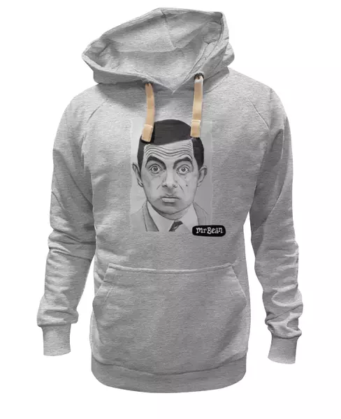 Заказать женскую толстовку в Москве. Женская толстовка Mr.Bean от Leichenwagen - готовые дизайны и нанесение принтов.