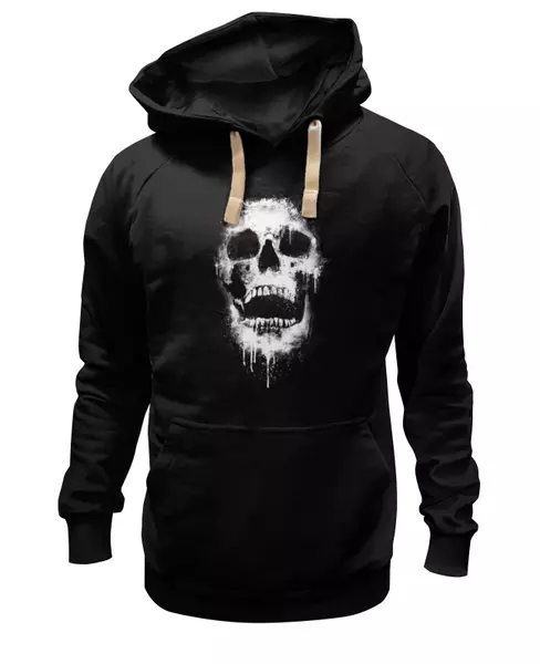 Заказать женскую толстовку в Москве. Женская толстовка Череп от skull - готовые дизайны и нанесение принтов.