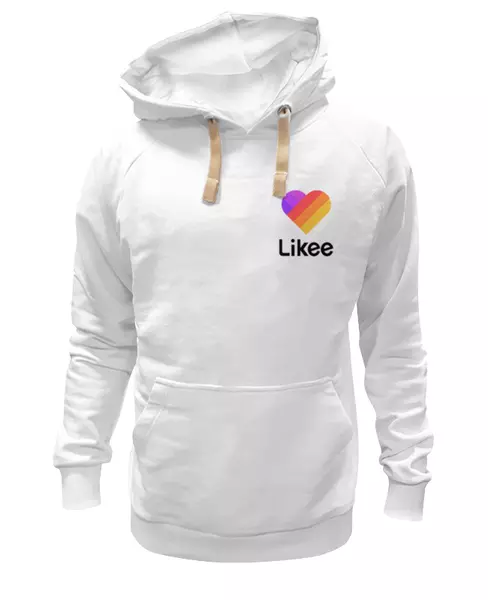 Заказать женскую толстовку в Москве. Женская толстовка Likee  от DESIGNER   - готовые дизайны и нанесение принтов.