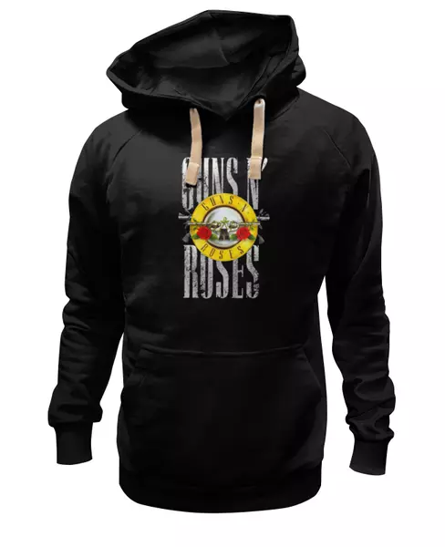 Заказать женскую толстовку в Москве. Женская толстовка Guns N' Roses от Leichenwagen - готовые дизайны и нанесение принтов.