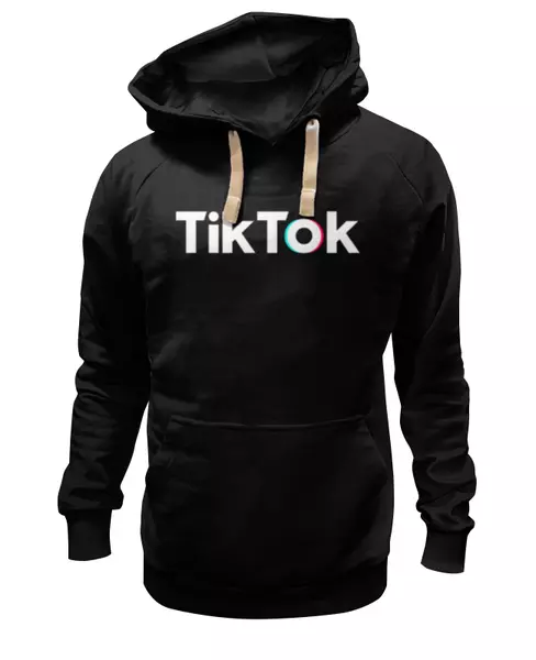 Заказать женскую толстовку в Москве. Женская толстовка TikTok  от DESIGNER   - готовые дизайны и нанесение принтов.