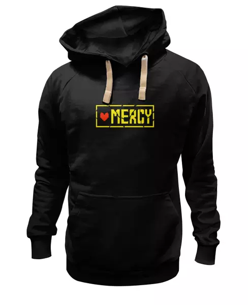 Заказать женскую толстовку в Москве. Женская толстовка Мерси (Undertale) от trugift - готовые дизайны и нанесение принтов.