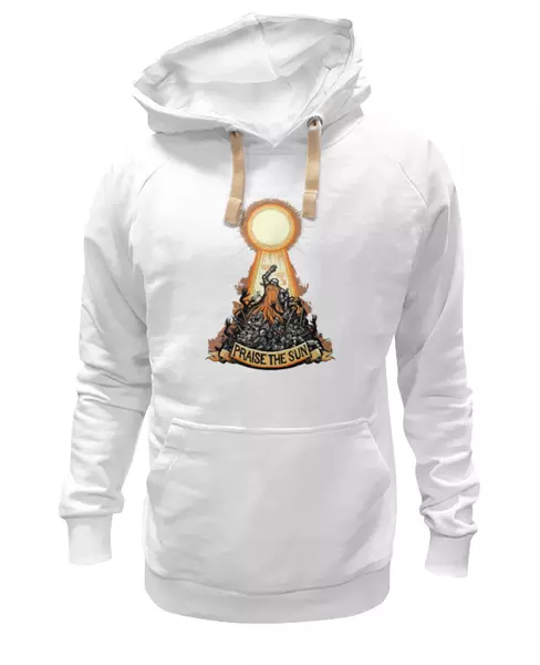Заказать женскую толстовку в Москве. Женская толстовка Praise the sun  от ПРИНТЫ ПЕЧАТЬ  - готовые дизайны и нанесение принтов.