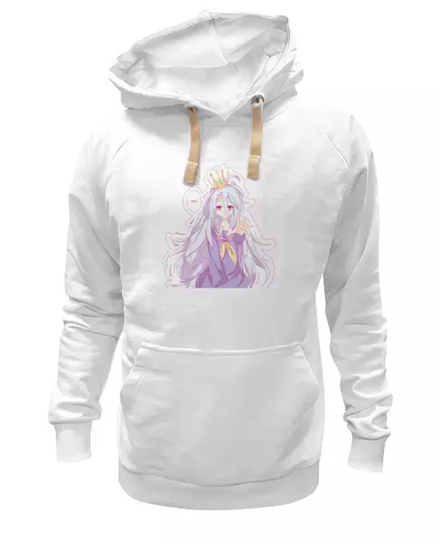 Заказать женскую толстовку в Москве. Женская толстовка No Game No Life от cherdantcev - готовые дизайны и нанесение принтов.
