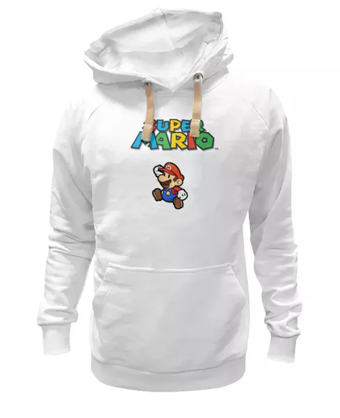Заказать женскую толстовку в Москве. Женская толстовка Super Mario от elvis - готовые дизайны и нанесение принтов.