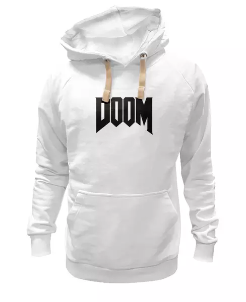 Заказать женскую толстовку в Москве. Женская толстовка Дум (Doom) от fanart - готовые дизайны и нанесение принтов.