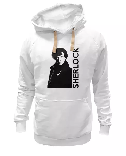 Заказать женскую толстовку в Москве. Женская толстовка Шерлок (Sherlock) от coolmag - готовые дизайны и нанесение принтов.
