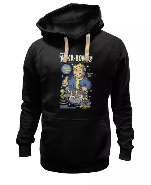Заказать женскую толстовку в Москве. Женская толстовка Vault Boy от printik - готовые дизайны и нанесение принтов.