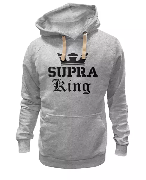 Заказать женскую толстовку в Москве. Женская толстовка Supra King от TheAndarz  - готовые дизайны и нанесение принтов.