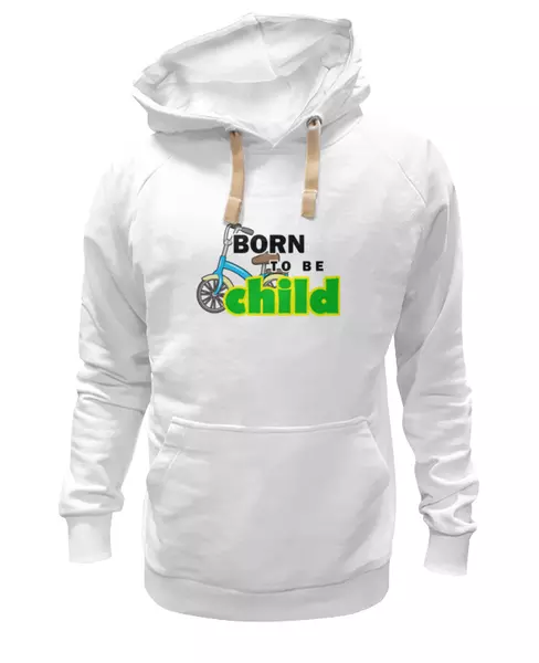 Заказать женскую толстовку в Москве. Женская толстовка Born to be Child  от Ксения Золотухина - готовые дизайны и нанесение принтов.