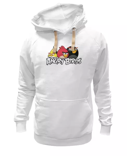Заказать женскую толстовку в Москве. Женская толстовка Angry birds  от ПРИНТЫ ПЕЧАТЬ  - готовые дизайны и нанесение принтов.