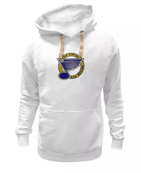 Заказать женскую толстовку в Москве. Женская толстовка St Louis Blues / NHL USA от KinoArt - готовые дизайны и нанесение принтов.
