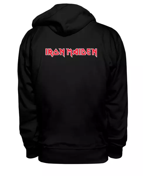 Заказать женскую толстовку в Москве. Женская толстовка Iron Maiden Band от Leichenwagen - готовые дизайны и нанесение принтов.