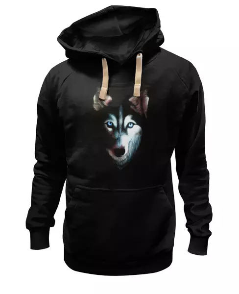 Заказать женскую толстовку в Москве. Женская толстовка Husky от Kris Leov - готовые дизайны и нанесение принтов.