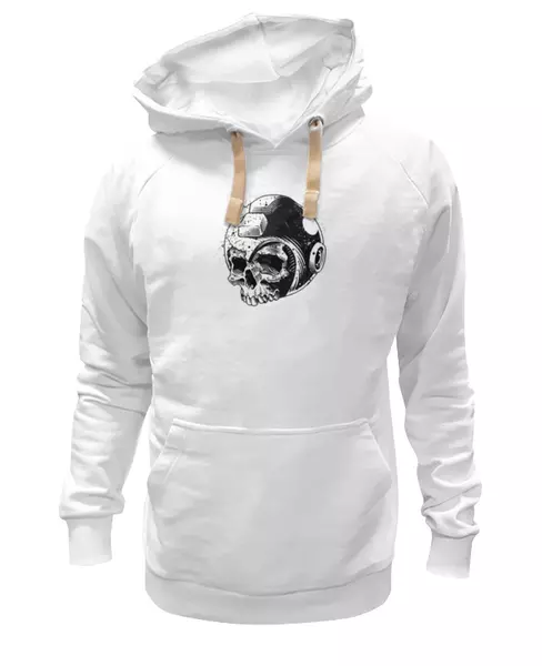 Заказать женскую толстовку в Москве. Женская толстовка Skull Art от Leichenwagen - готовые дизайны и нанесение принтов.