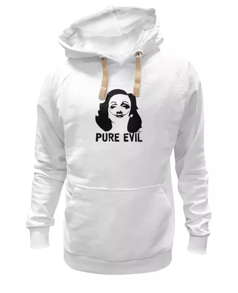 Заказать женскую толстовку в Москве. Женская толстовка Pure Evil от OEX design - готовые дизайны и нанесение принтов.