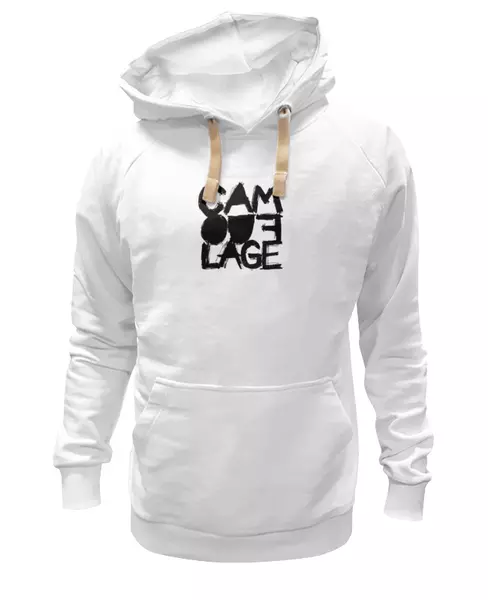 Заказать женскую толстовку в Москве. Женская толстовка Camouflage band LOGO от Black Pimpf - готовые дизайны и нанесение принтов.