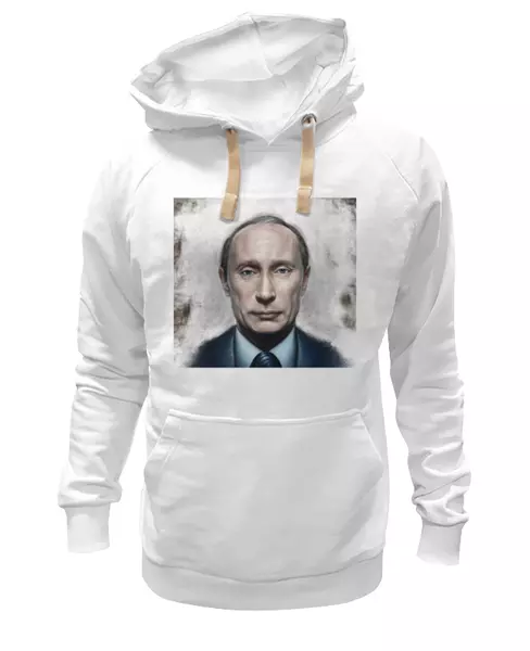 Заказать женскую толстовку в Москве. Женская толстовка путин от niggalay - готовые дизайны и нанесение принтов.