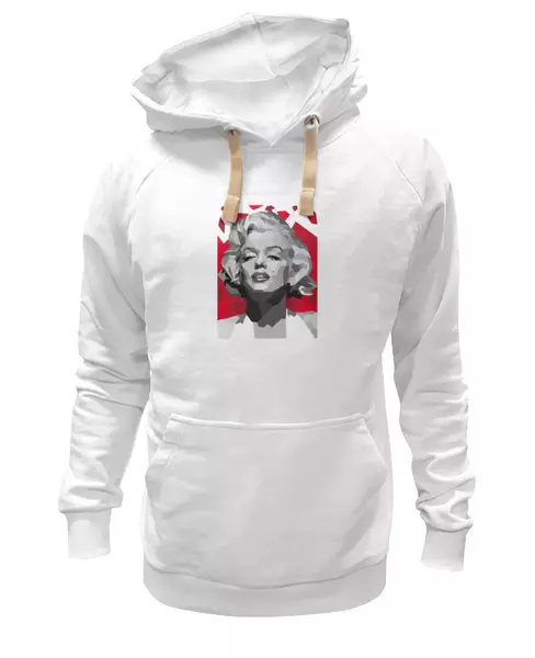 Заказать женскую толстовку в Москве. Женская толстовка Мэрилин Монро (Marilyn Monroe)  от coolmag - готовые дизайны и нанесение принтов.